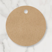 Verse lente bloemenslingers rustic dank je wel bedankjes labels (Achterkant)