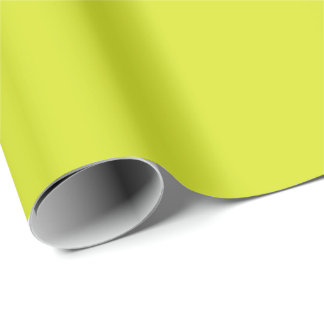Verse Lime Groen Moderne Effen Kleurpatroon Cadeaupapier