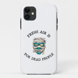 Verse lucht voor doden iPhone 11 hoesje