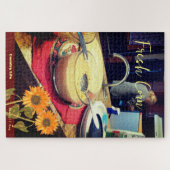 Verse maïs / Landleven - Tuin Legpuzzel (Horizontaal)