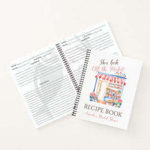 Verse Markt Bloemrijke Bruidsdouche Receptenboek Notitieboek