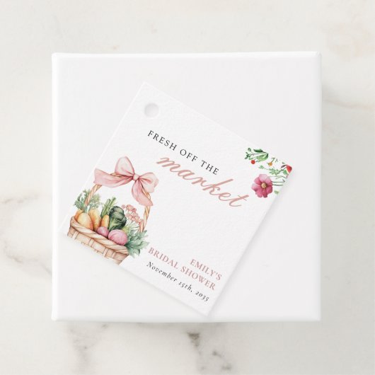 Verse Markt Bruidsfeest Bedankjes Labels (In situ)