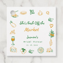 Verse Markt Handgetekende Bruidsdouche