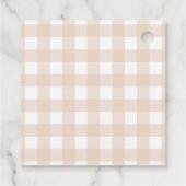 Verse Marktvrouwen Bruiloftsfeestje Bedankjes Labels (Achterkant)