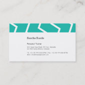 Verse mint met zwart visitekaartje (Voorkant)