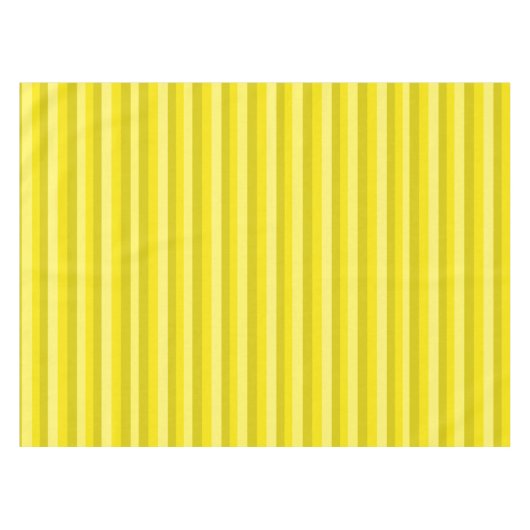 Verse mod gele strepen tafelkleed (Voorkant (Horizontaal))