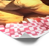 Verse noten Hyperrealistische verf Poster (Hoek)