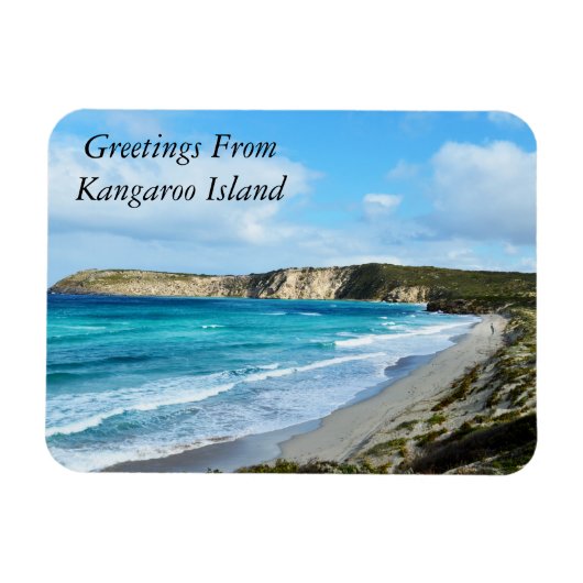 Verse oceaanbries, Kangaroo-eiland, Australië, Magneet (Horizontaal)