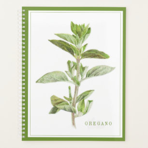 VERSE OREGANO 8.5x11 Planner / Groen