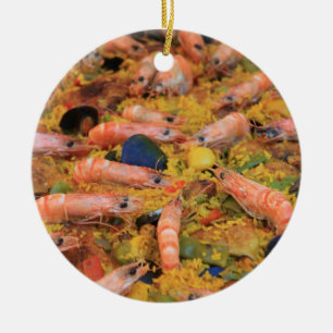 Verse Paella-versiering Keramisch Ornament