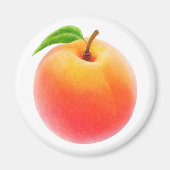 Verse perzikspek magneet (Voorkant)