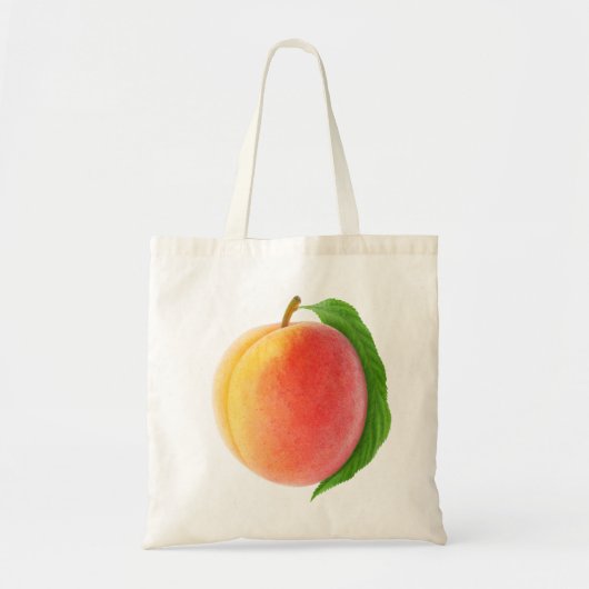 Verse perzikspek tote bag (Voorkant)