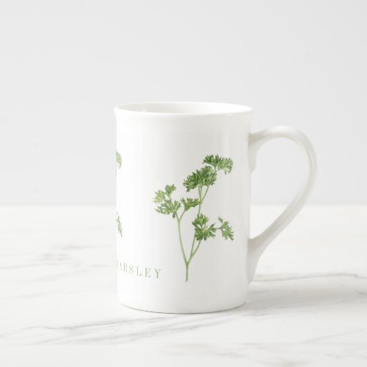 VERSE PETERSELIE Bone China Mok (Rechts)