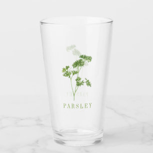 VERSE PETERSELIE Pint Drink Glas