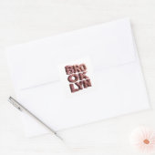 Verse Pink BROOKLYN Sticker Ontwerp (Envelop)