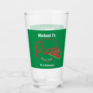 Verse Pizza Pizzeria Bierglas Glas