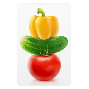 Verse plantenpiramide magneet