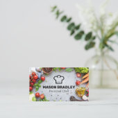 Verse producten | Visitekaartje Pet Chef-Logo (Staand voorkant)