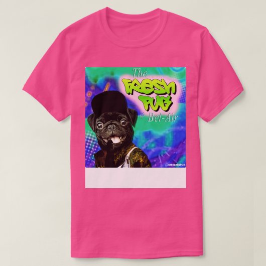 Verse pug van Belair T-shirt (Design voorkant)