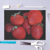 Verse rode aardbeien tissuepapier (Craft)