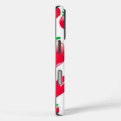 Verse rode aardbeien (wit) gepersonaliseerd Case-Mate iPhone case (Achterkant / Rechts)