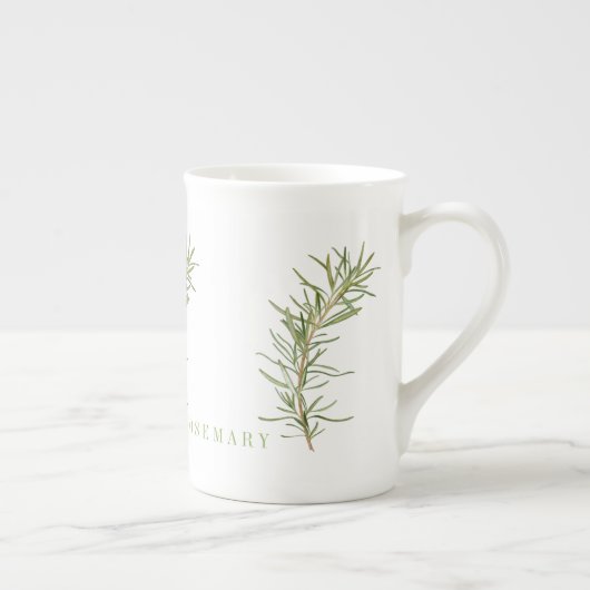 VERSE ROSEMARIJN Bone China Mok (Rechts)