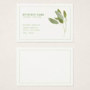 VERSE SAGE 3.5x2.5 Visitekaartje