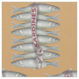 Verse sardines stof