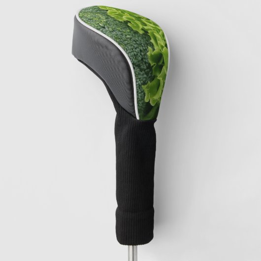 Verse sla en broccoli golfheadcover (Schuin)