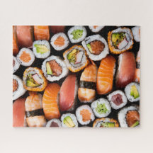 Verse sushi kleurrijk