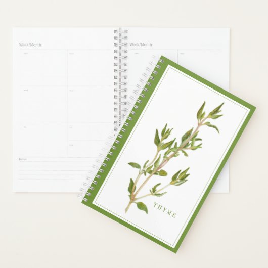VERSE TIJM 5.5x8.5 Planner / Groen (Display)