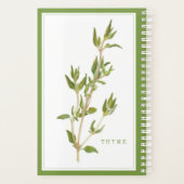 VERSE TIJM 5.5x8.5 Planner / Groen (Achterkant)