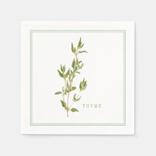 VERSE TIJM Standaard Cocktail Papier Servetten