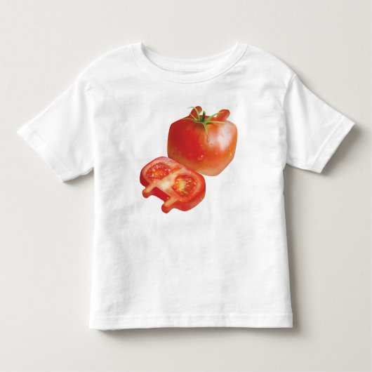 verse tomaat kinder shirts (Voorkant)
