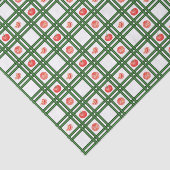 Verse Tomaten Tuinman Patroon Tissuepapier (Detail)