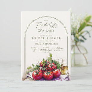 Verse Totaal Italiaanse Tomaten Bruidsmeisjesborre Kaart