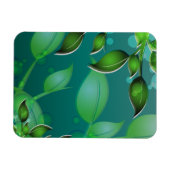 verse tuinbladeren magneet (Horizontaal)