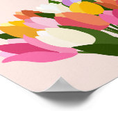 Verse tulpen 05 poster (Hoek)