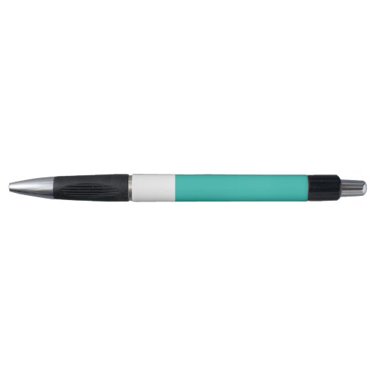 Verse Turquoise Modern Eenvoudige Custom Logo Busi Pen (Voorkant)