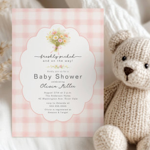 Verse Uitgekozen Tuin Baby Shower Kaart