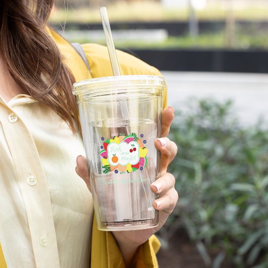 Verse Van De Markt Bruidsmeisjesfeest Acryl Drinkbeker