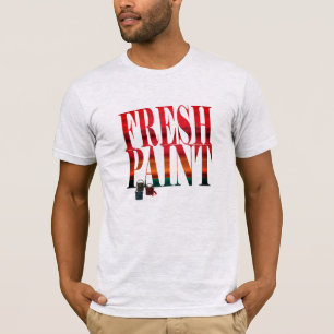 Verse verf T-shirt