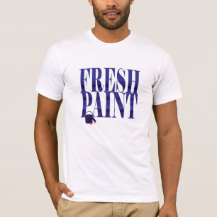 Verse verf T-shirt