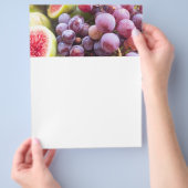 Verse vijgen en druif flyer (Hand)