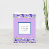 Verse Violet | Eenhoorn Verjaardagsfeestdecor (Achterkant)