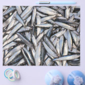 Verse visvangst - voedselingrediënten. flyer (Enkel)