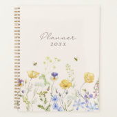 verse wilde bloemen, planner (Voorkant)