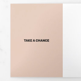 Verse zalm Moderne transparantie Drieluik Kaart