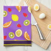 Verse zomer fruit Keuken Handdoeken (Quarter Fold)