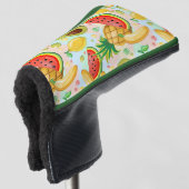 Verse zomer fruit patroon golfheadcover (3/4 voorkant)